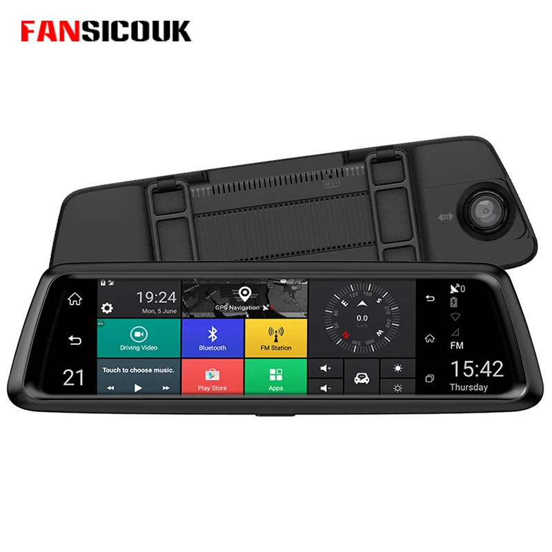 

Car DVR Camera 4G Android 10" IPS Dash Cam Mirror ADAS GPS Car Video Recorder Mirror FHD 1080P Dual Lens Video Registrar 783