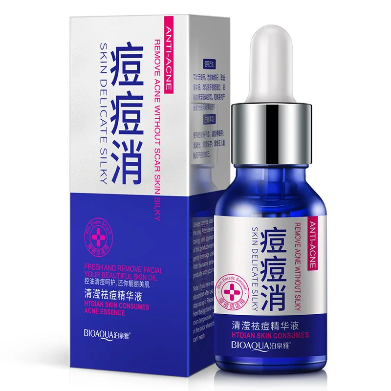 BIOAQUA Acne Treatment Liquid Facial Essence Moisturizer Shrink Pore