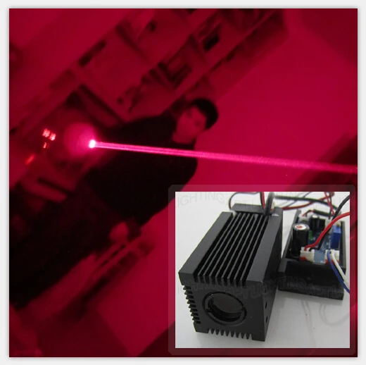 

2015 NEWEST Fat Beam 12V 650nm~660nm 150mW Red laser module With TTL driver board and Fan