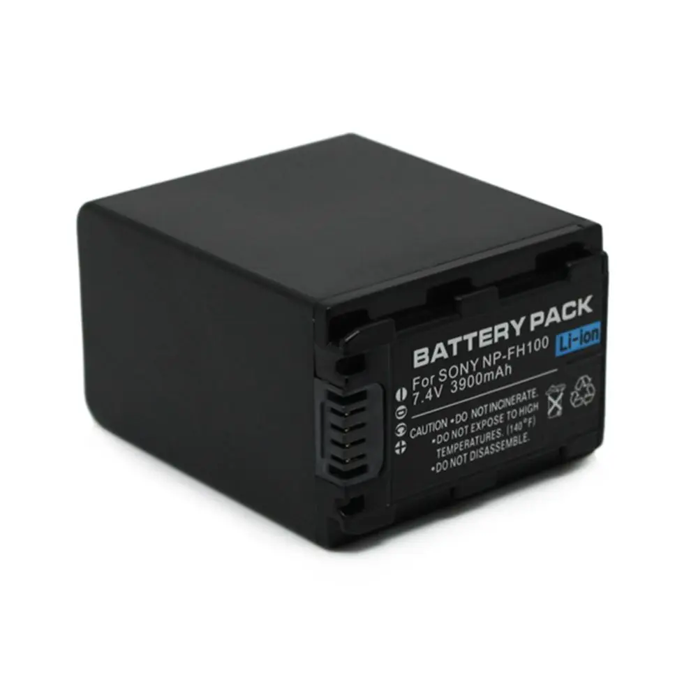 

WHCYonline 3900mAh NP-FH100 NP FH100 Camera Battery For SONY HDR-CX12E HDR-CX7E HDR-SR10E HDR-SR12E/SR11E HDR-SR5E HDR-SR7E