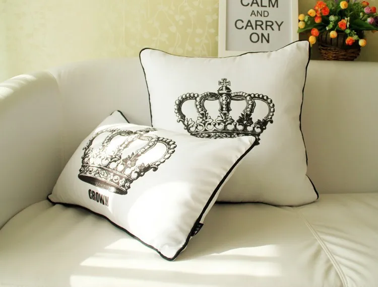 Корона Эйфелева подушка с Башней, чехол Keep Calm, наволочка для подушки, наволочка для спальни, дивана, украшение, подарок