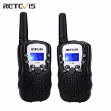 2 pcs 5 Colors EU Frequency Mini Walkie Talkie Kids Radio Retevis RT388 Portable Radio Set 0.5W Two Way Radio Communicator A7027