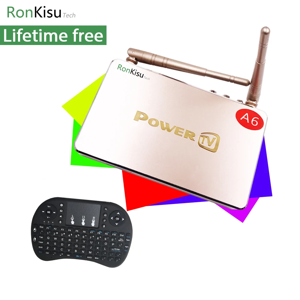 

A6-I8 Arabic tv box, A6 android media player, Arabic / English 2.4Ghz full keyboard air mouse, no monthly fee lifetime free