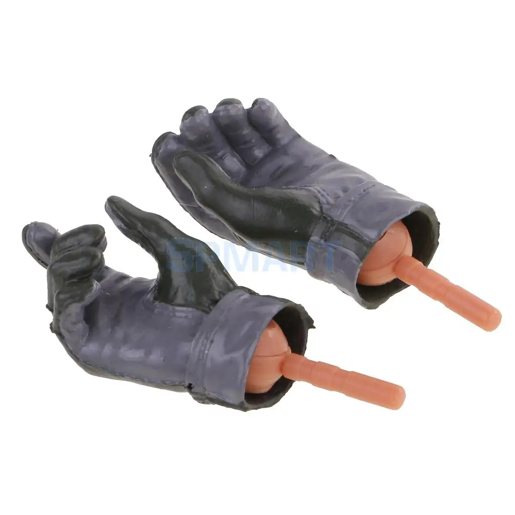 1:6 Scale Male/Female Gloved Hands for 12