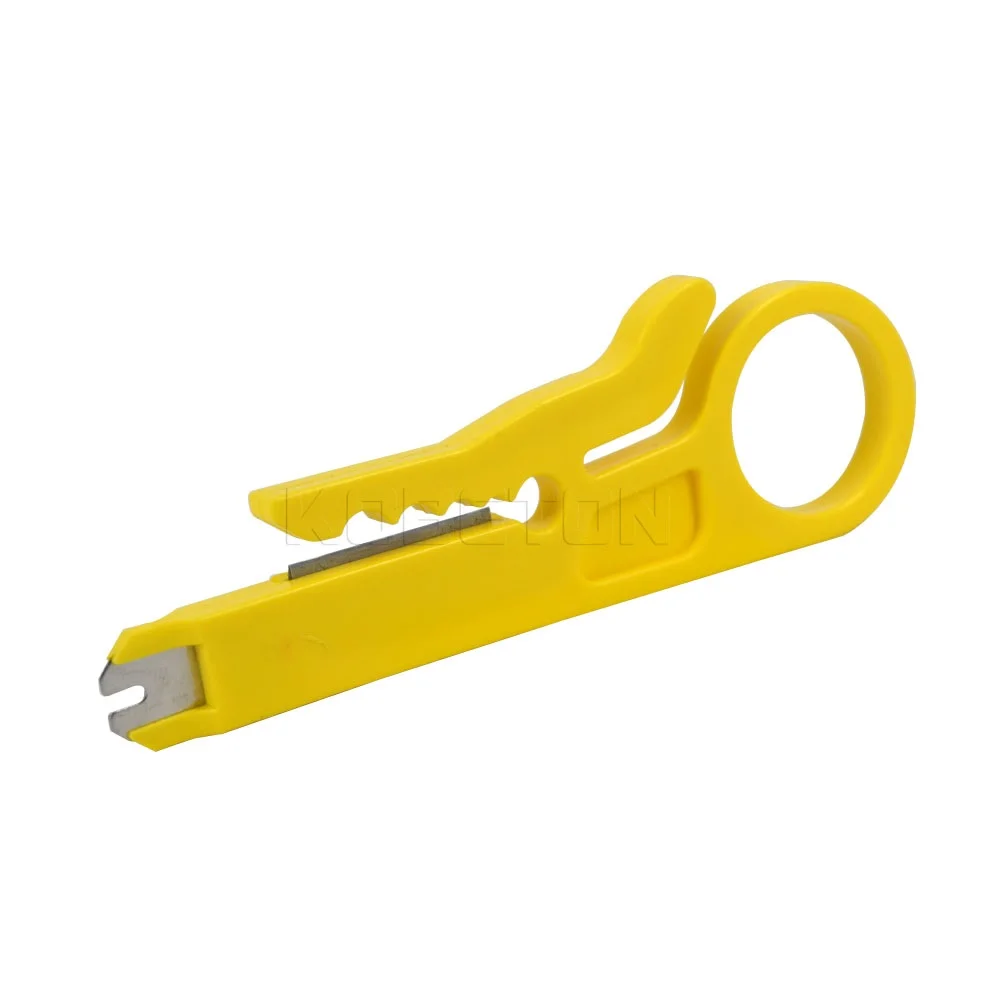

Hot Easy use Rotary Punch Down Network UTP Cable Cutter Stripper Punch Down Wire Tools RJ45 Cat5 RJ12 RJ11