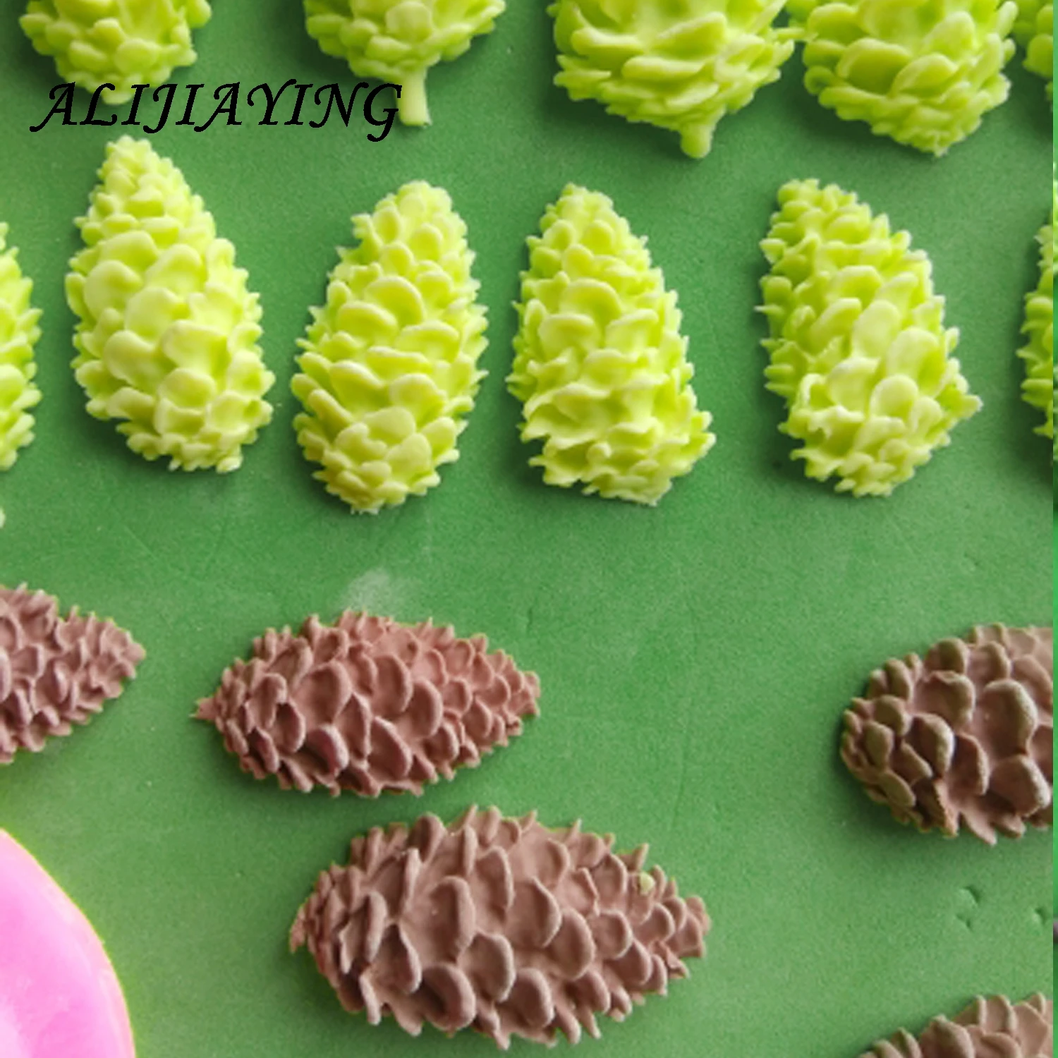 1 шт. Sugarcraft сосновые шишки силиконовые формы форма для выпечки рождественские инструменты для украшения торта Формы для шоколада D1217