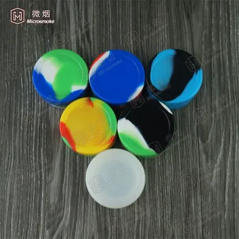

Free shipping 5ml silicone containers for wax non stick food grade silicone bho container oil container cosmetic Split box