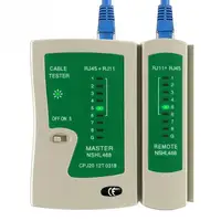 Профессиональный сетевой кабель тестер RJ45 RJ11 незащищенная витая пара кабеля локальной сети тестер сетевой инструмент ручной телефонная