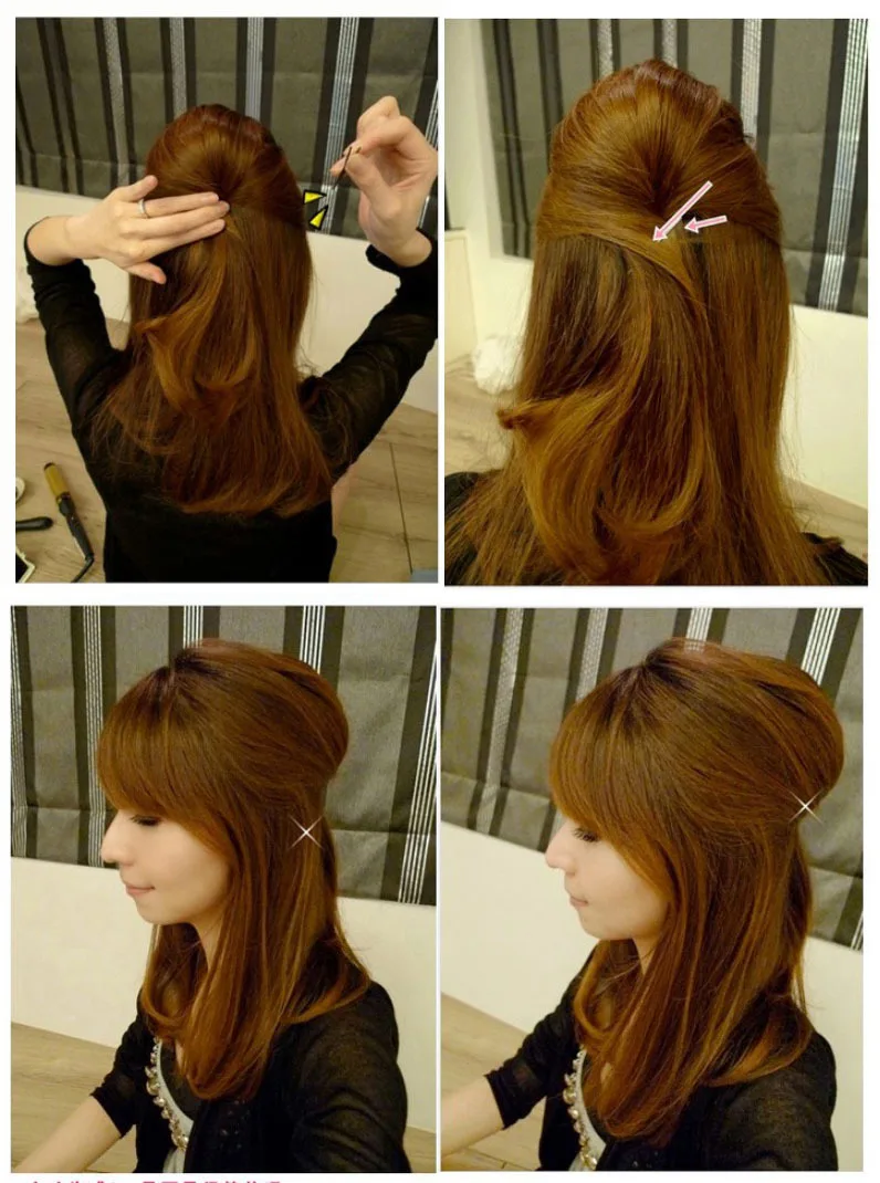 1pc Quality Women Magic Foam Sponge Hairdisk Hair Device Donut