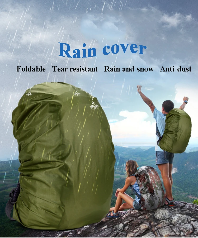 HIGHSEE 35L-80L дождевик рюкзак чехол для ультралегкого рюкзака чехол для путешествий походные Чехлы непромокаемый рюкзак M