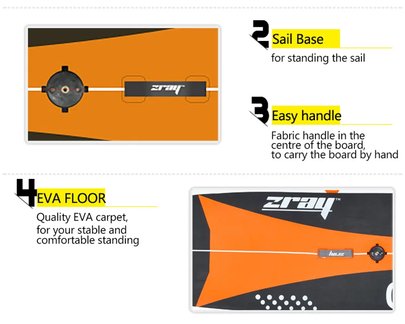 Sail Совета SUP 305*76*15 м Z RAY W1 стабильный надувные стоячего доска для занятий серфингом, серфинга каяк спорт лодка bodyboard весло windsail