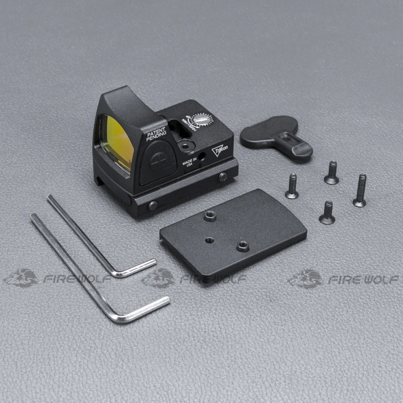 Mini RMR Red Dot Scope AjusteGlock Airsoft