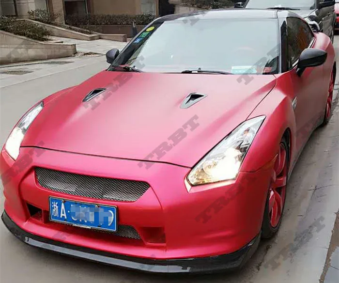 2009-2011 Nissan Skyline Gtr R35 Zele Front Lip (4)
