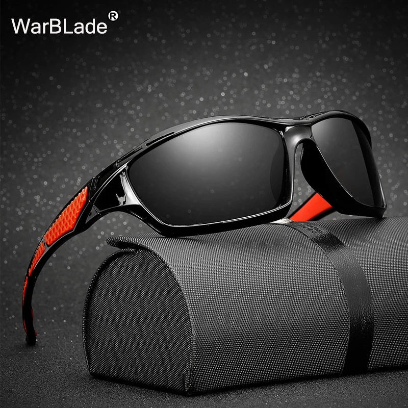 Мужские солнцезащитные очки с желтыми линзами WarBLade поляризационные ночным