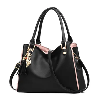 

Women Messenger 2019 New Tide Female Top-handle Bag Girls Simple Shoulder Bags Women Handbags for Lady Totes Fashion Party Pack