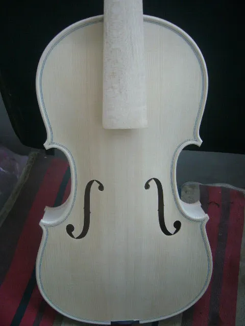 

4/4 New violin ,no.w@1 full hand made , Strad Model --Unfinished white violin