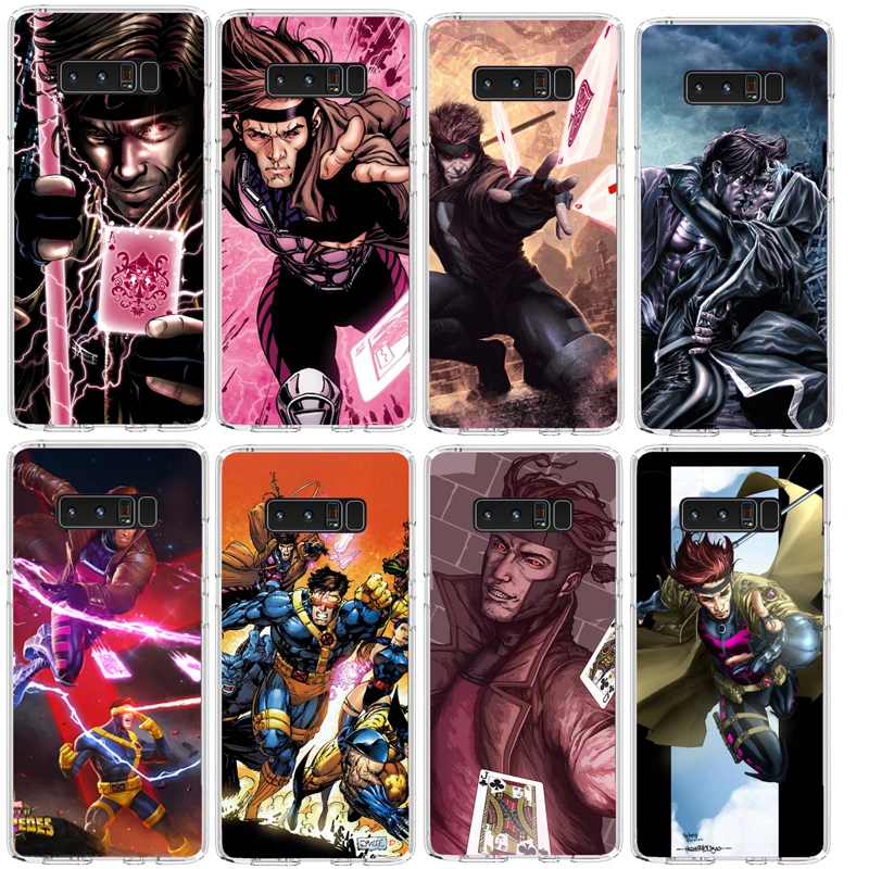 

fashion Gambit xmen marvel comics Soft Accessories phone cover case For Samsung 2018A6 S10 S10LITE S8 S9 S9PIUS S7EDGE