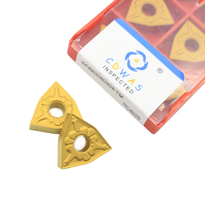 

High quality blade WNMG080404 TM PC4025 external turning tool CNC lathe turning blade WNMG080404 PC4025 carbide tool