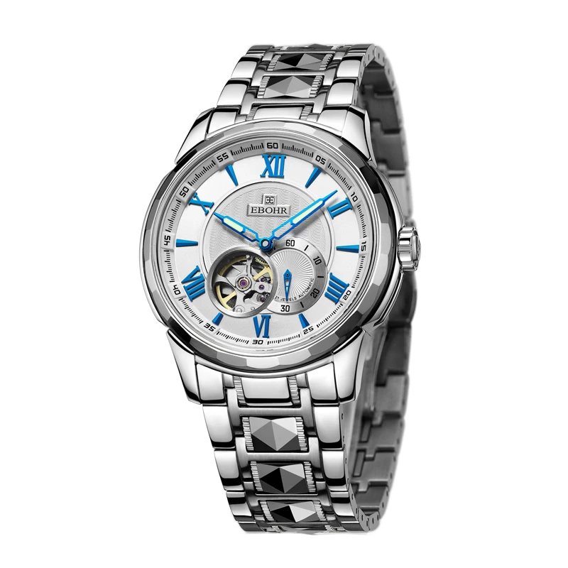 

EBOHR brand luxury machinery successful men's Mechanical watch waterproof business casual fashion watch 2019 new Ebohr 10730119