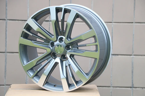 Четыре штуки 20x8 5 ET44 5x114 3 Gunmetal обработанный лицевой материал подходит для FORD Explorer