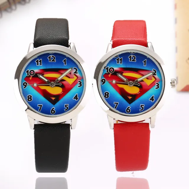 2018 Superman Cartoon Watch Children Kids Wristwatch Boys Girls Clock Child Gift 2018 Superman Cartoon Watch Children Kids Wristwatch Boys Girls Clock Child Gift