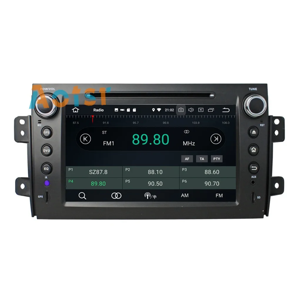 Clearance IPS Screen Android 8.0 Car multimedia dvd player head unit For Suzuki SX4 2006 - 2012 GPS Navigation radio autos tereo 4+32G BT 4