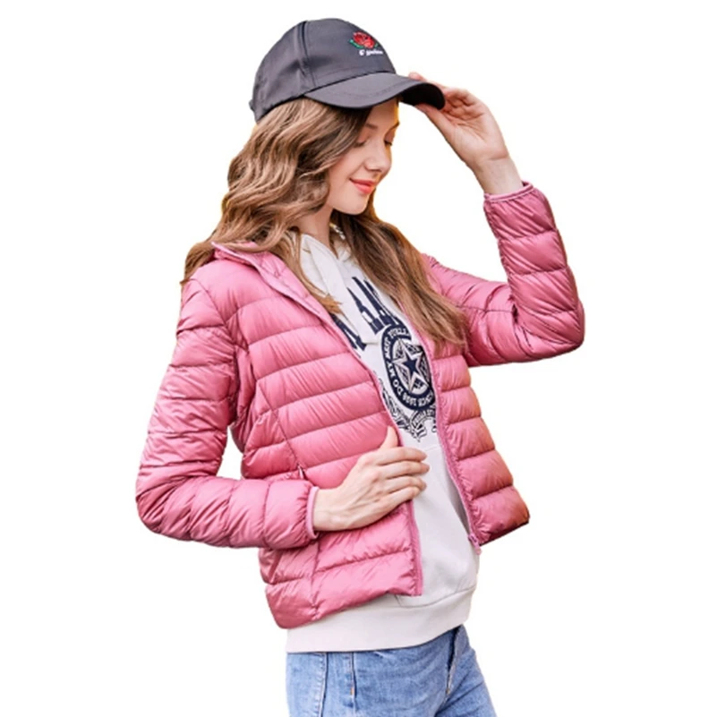 

2018 new down garments, women's lightweight, down garments, large size down garments.