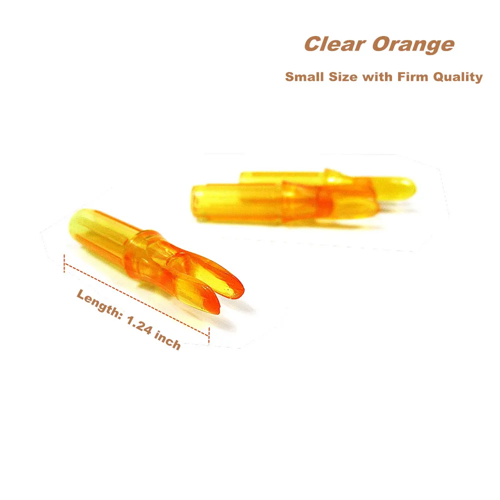 arrow nocks orange