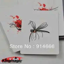 Kingmagic Mosquito Action классический магический реквизит Волшебная карта 10 шт./партия