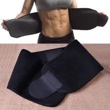 Neoprene Black Waist Tummy Trimmer Slimming Belt Sweat Band Body Shaper Wrap font b Weight b