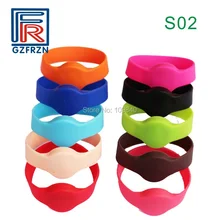 400 шт. Пользовательские Силиконовый браслет с TK4100 чип 125 кГц для EM cabinetic замок