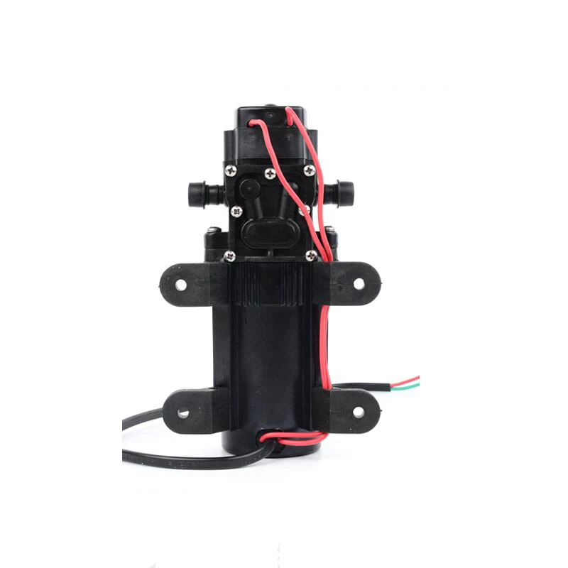 FL-2202 12V DC 전기 분무기 작은 크기 물 펌프 드릴링 기계 고압 자기 흡입 펌프 피팅