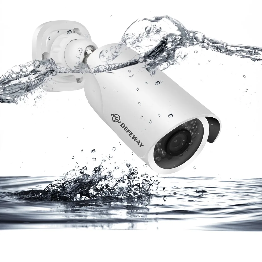 DEFEWAY 8CH DVR Kit CCTV система видеонаблюдения 8 шт. 1080P Домашняя безопасность