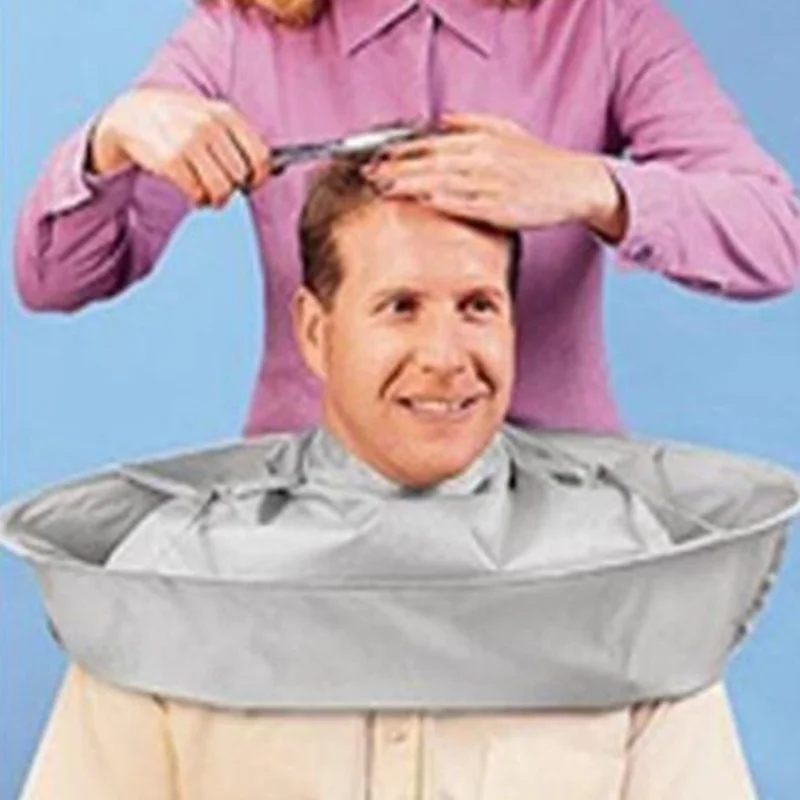 

1PC Adult Foldable Hair Cutting Cloak Shawl Cape Salon Waterproof Barber Cloth Hair Styling Accessories for Men Women