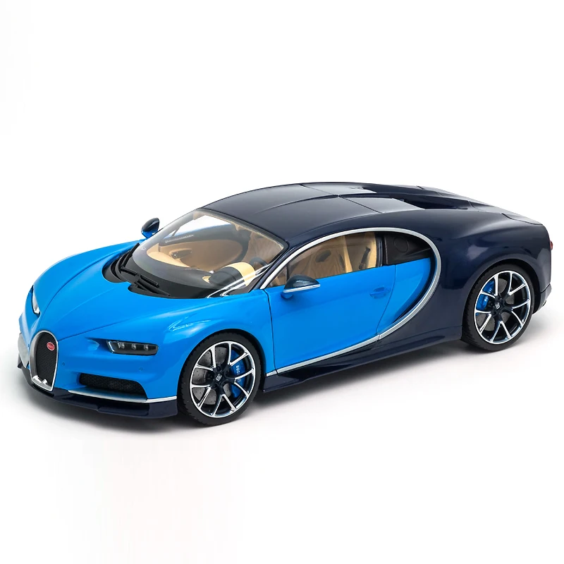 1/18 Bugatti погружной суперкар литой металлический Настольный дисплей Коллекционная модель