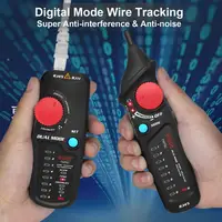BSIDE FWT82 Dual Mode Network Cable Tracker Wire Toner RJ45 RJ11 Ethernet LAN Tracer Analyzer Detector Line Finder 2
