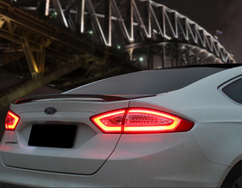 AKD автомобильный Стайлинг для Ford Fusion задние фонари 2013- Mondeo светодиодный задний фонарь светодиодный DRL сигнал тормоза заднего хода авто аксессуары