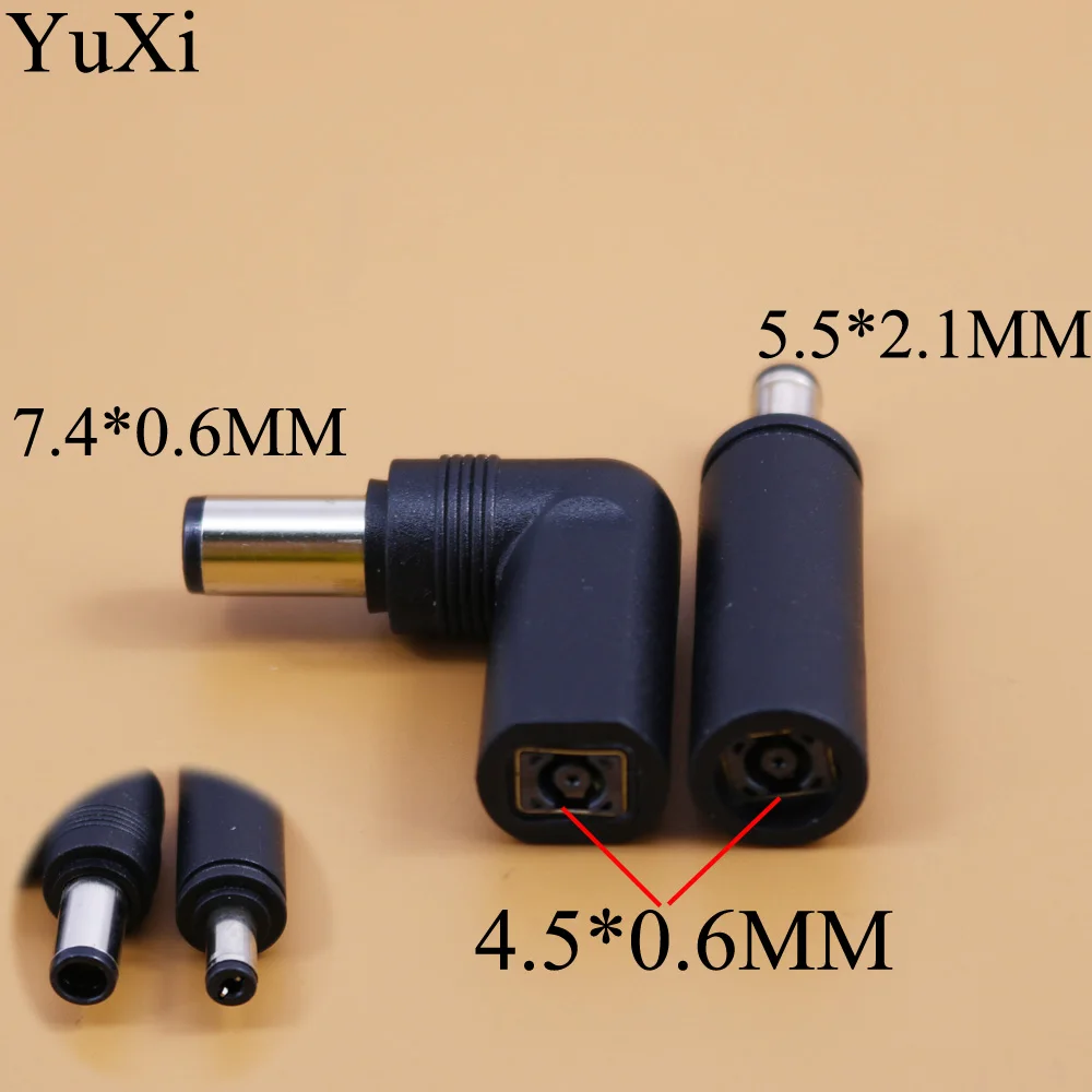 YuXi 7 4*0 6 5 5*2 1 мм штекер с наконечником на гнездо 4 5*0 прямоугольный адаптер для