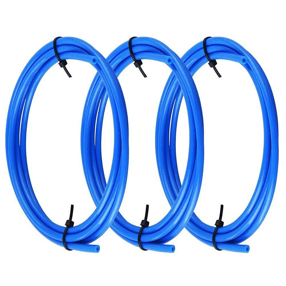 PPYY новинка-тефлоновая трубка Ptfe синяя трубка(1,5 метров) с 3 Pc4-M6 фитингами и 3 Pc4-M10