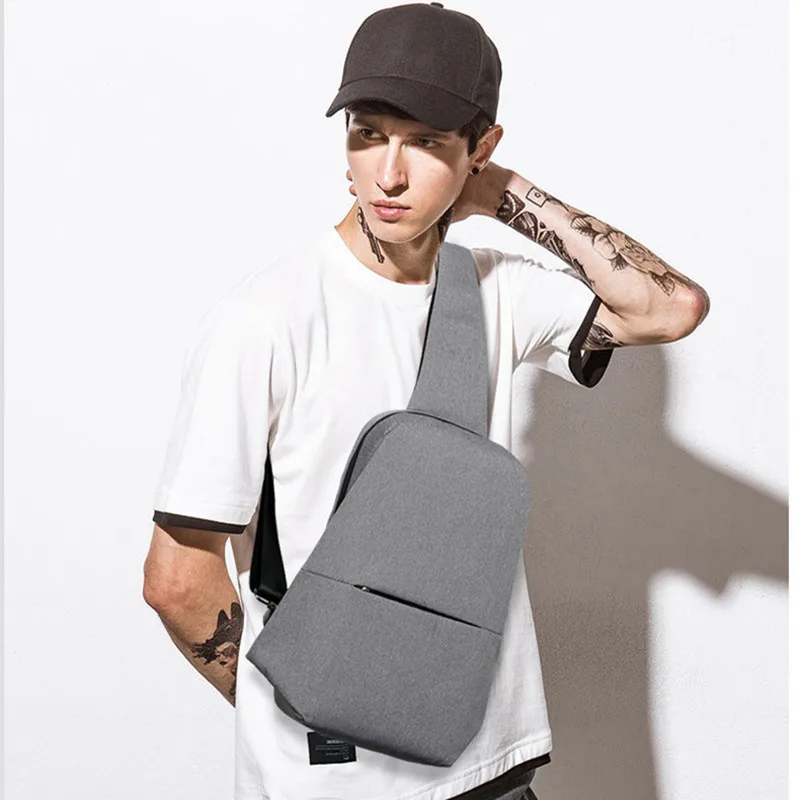 

Crossbody Bag Men Chest Bag Day Pack Travel fashion Male Messenger Shoulder Urban Leisure Sports Chest Pack Bags Men Women Small
