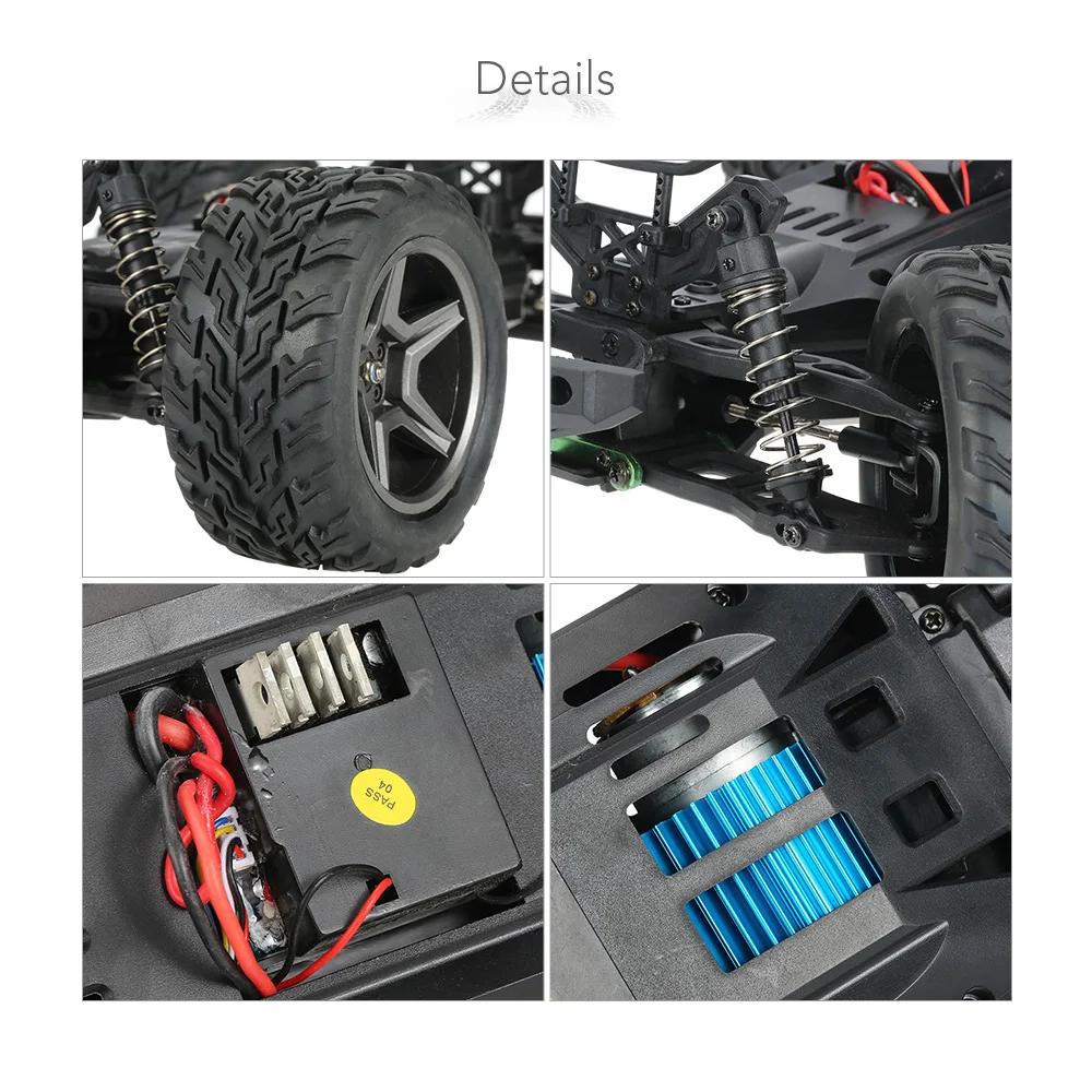 WLtoys A333 2,4 ГГц 2WD 1/12 35 км/ч Матовый Электрический РТР Monster дистанционного Управление автомобиля