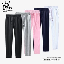 FRDUN Tommee мужские длинные хлопковые льняные повседневные штаны мужские однотонные тонкие дышащие джоггеры спортивные штаны размера плюс 4XL прямые брюки