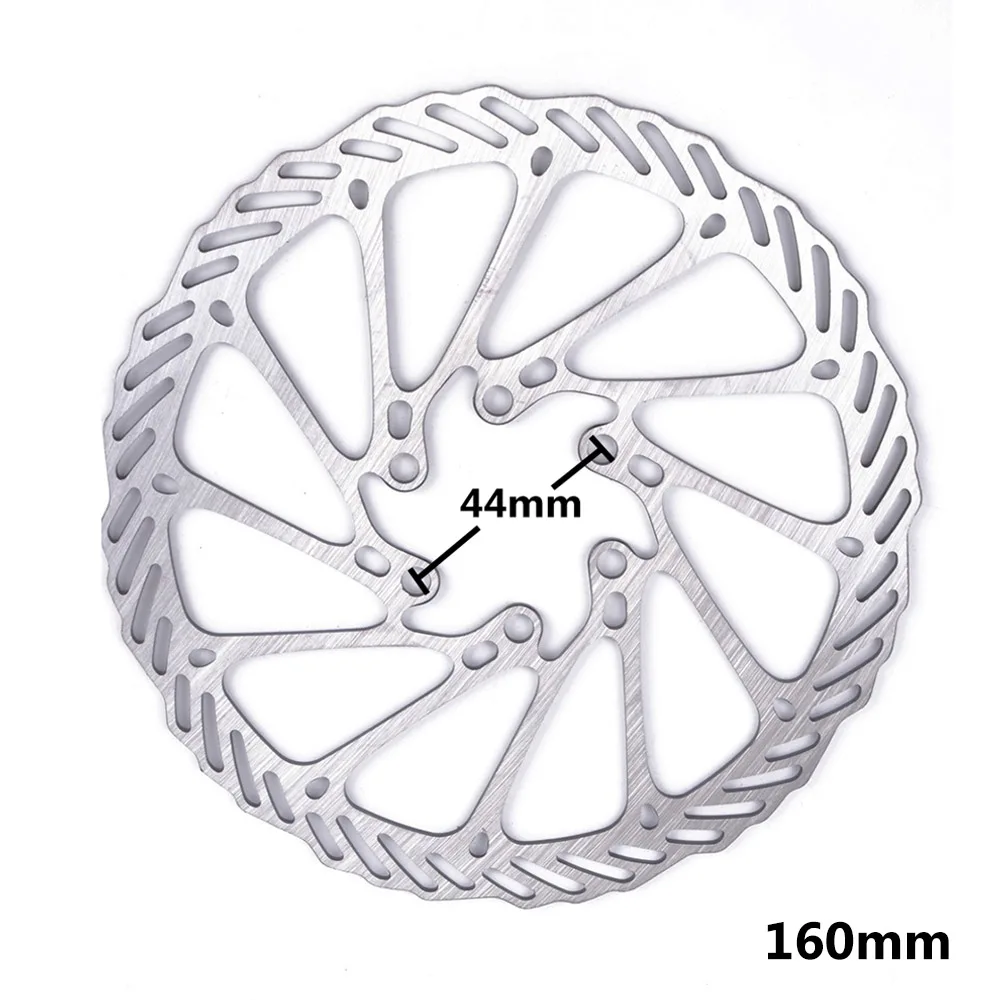 203/180/160/140/120mm 6 Inches Stainless Steel Rotor Disc For Mountain Road Cruiser Bike Bicycle parts - Цвет: 160mm