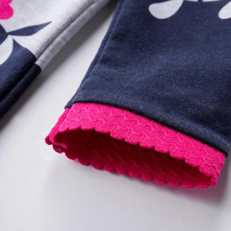 2018 fashion new baby girls dress long sleeve autumn winter infant dresses cartoon cotton giraffe mouse cat rabbit pink blue Gary red kids costume (10)