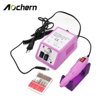 Aochern Accesorios Manicura Profesional Taladro Eléctrico Uñas de Manicura Máquina Taladro Del Arte Del Clavo Pen Set Herramientas