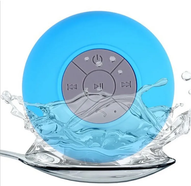

Waterproof BT Speaker Sucker Portable Sound Speaker Wireless Stereo Music Loudspeakers