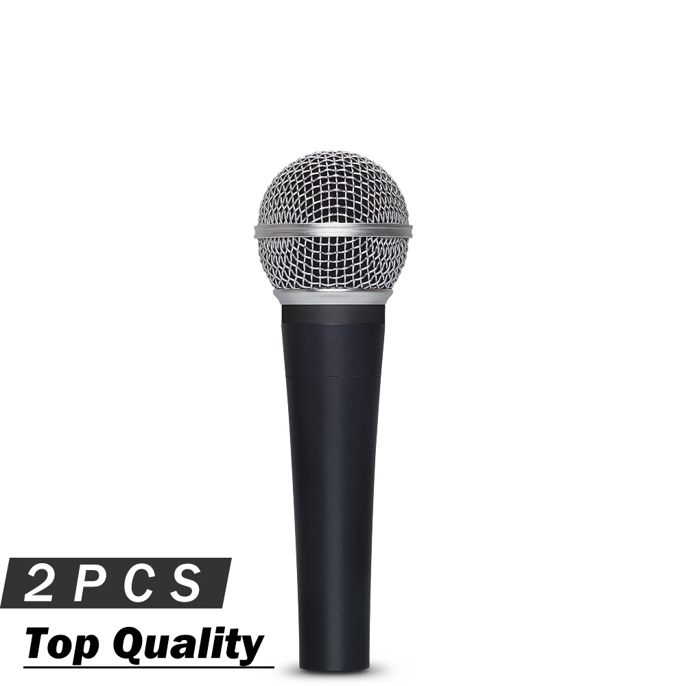 

2PCS Top Quality Dynamic Vocal Microphone SM58LC !! Real Transformer !! PRO Karaoke Handheld Mic 58LC for Live Performance