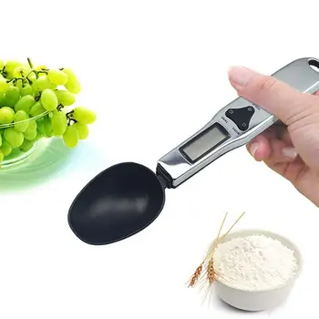 

Hotsale Kitchen Volumn Food Scale Electronic Spoon scoop Weight Scale Measuring Gram LCD Digital Lab Scales 300g/0.1g 500g/0.1g