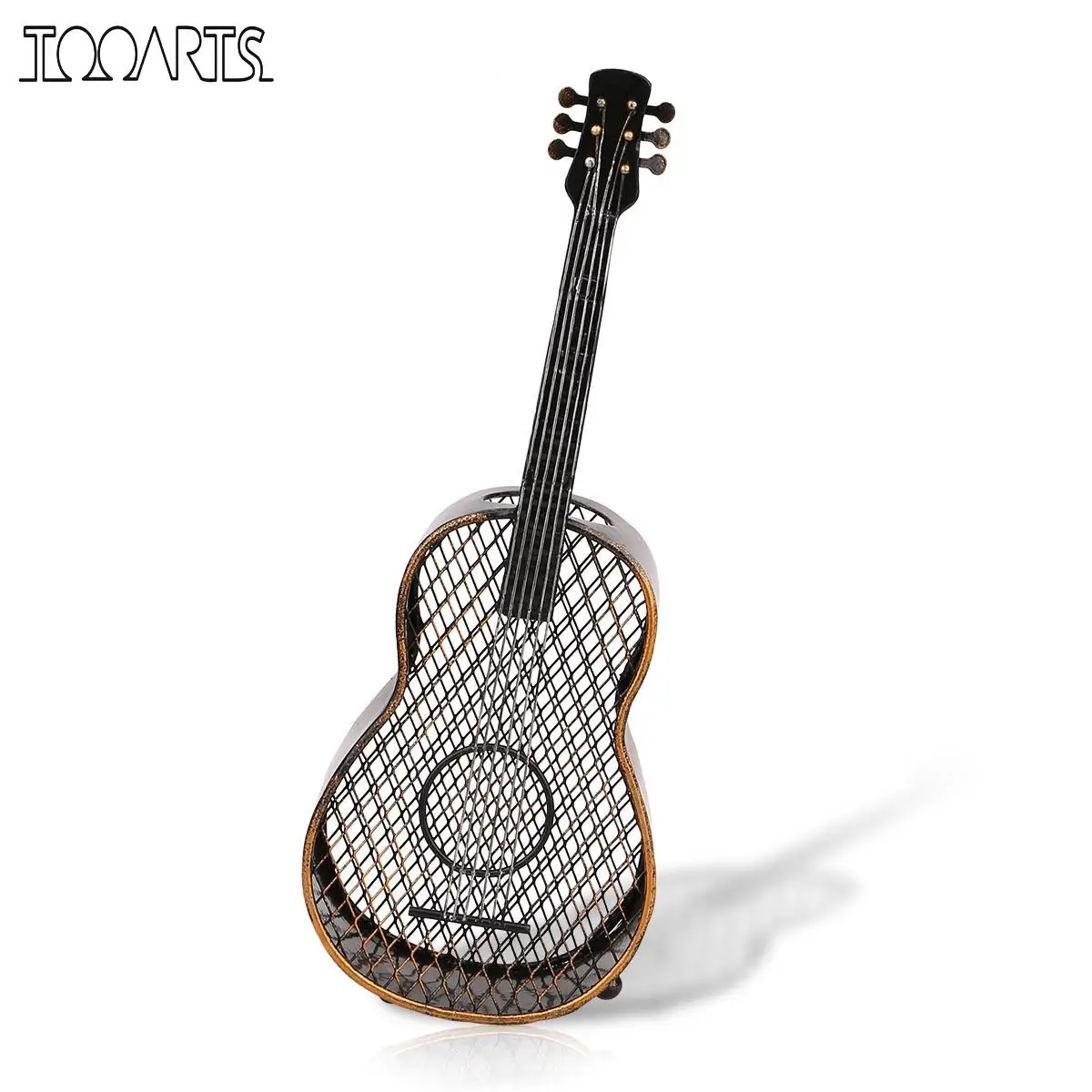 Decoração para Casa Prático para Decoração de Casa Tooarts Guitarra Vinho Cortiça Recipiente Artesanato Jar Decorações