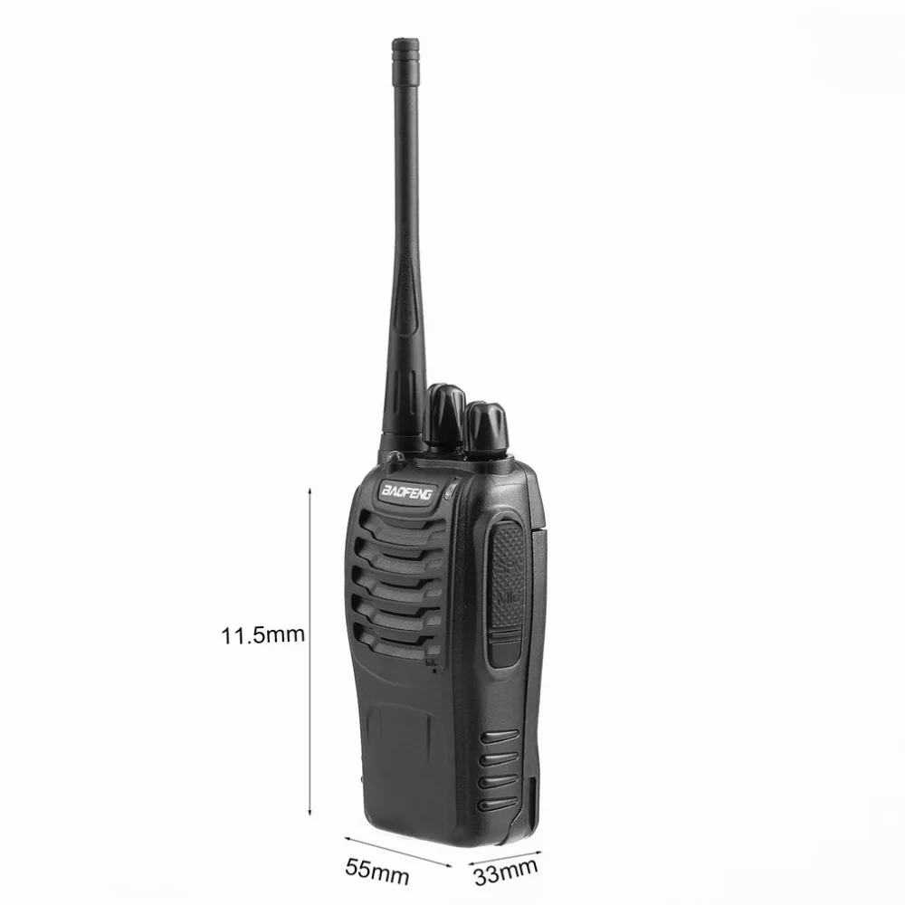 Baofeng BF-888S UHF 400-470 МГц Ручной иди и болтай Walkie Talkie “иди и 2-полосная домашнее Ham радио 1500 мА/ч, литий-ионный аккумулятор Батарея SMA-антенна Макс 5 км